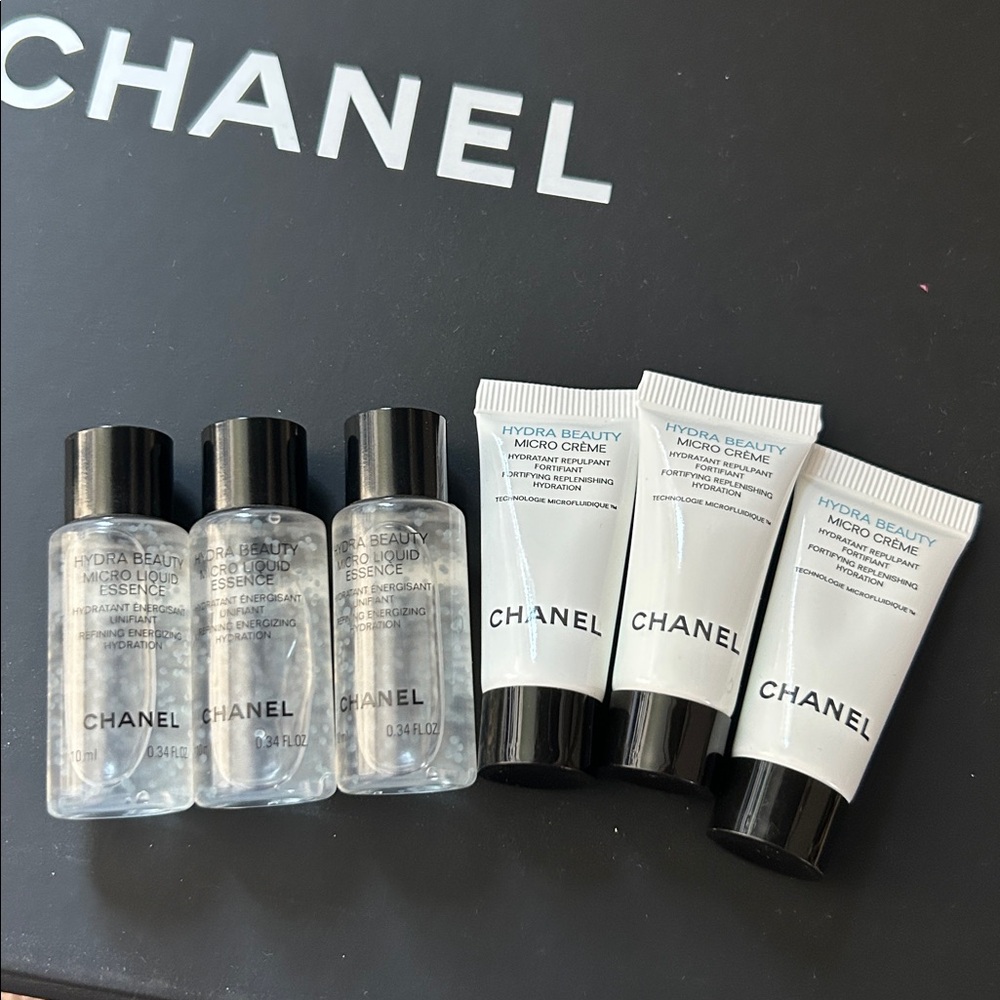 Chanel hydra beauty 6 pc skincare